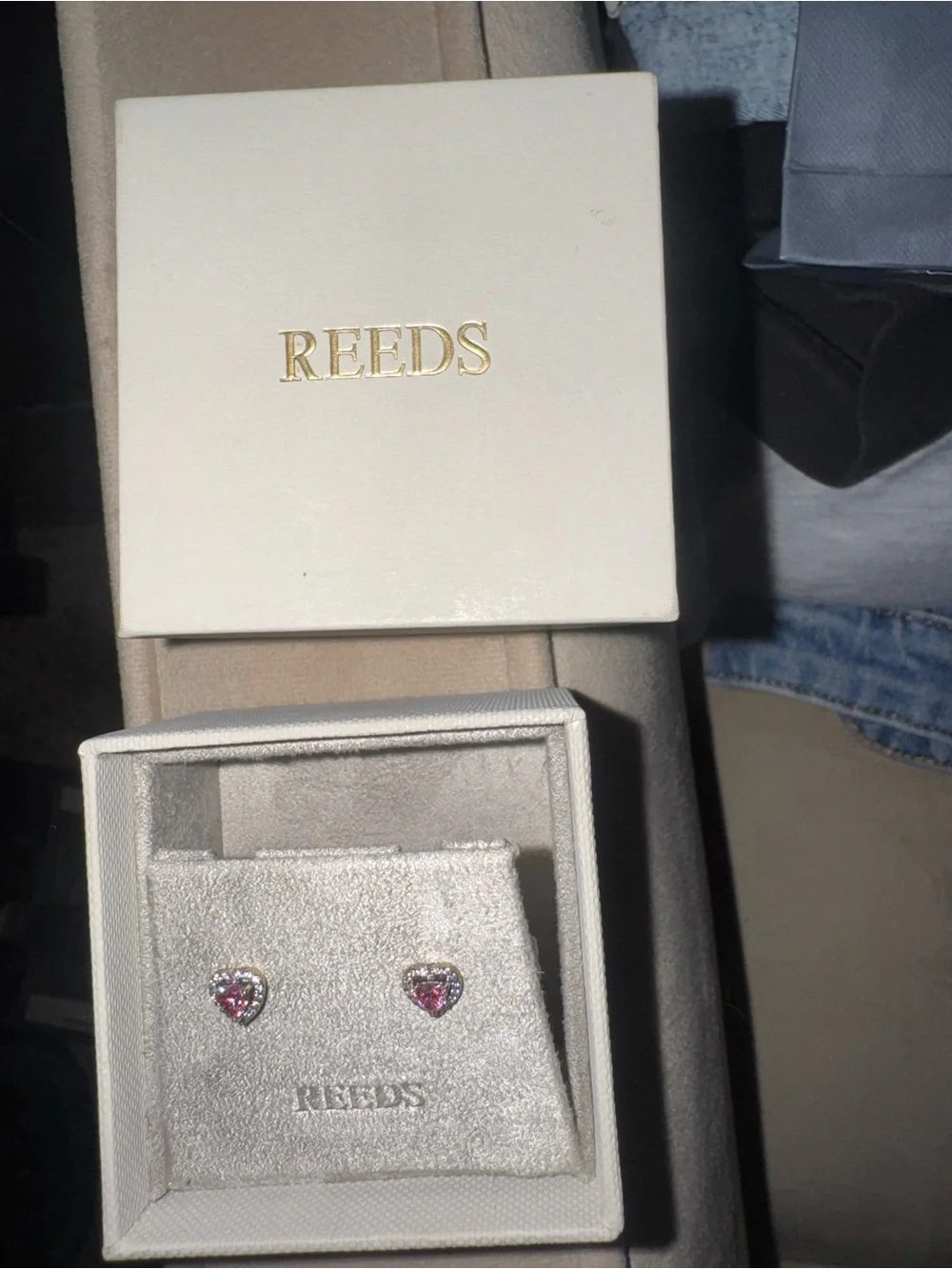 Pandora Pink Heart Stud Earrings 💕